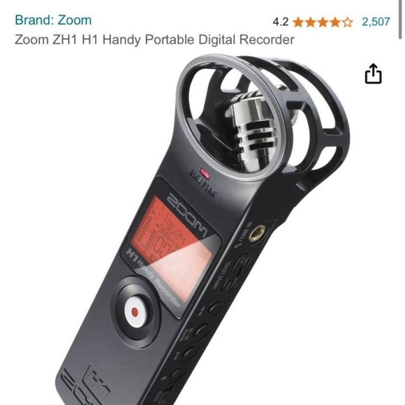 ZOOM H1 Handy Recorder - Picture 2 of 6